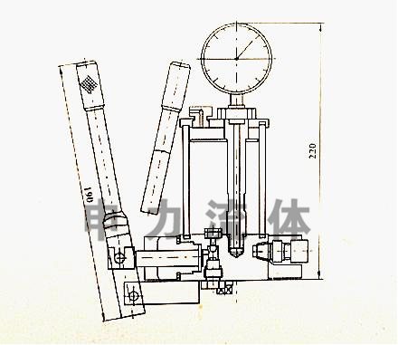 槽车用手摇油泵